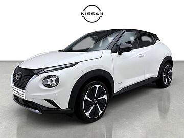 Nissan Juke Hybrid N-Design Black Auto 105 kW (143 CV) Lunar White Metalizado Techo Midnight Black